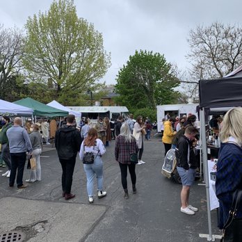 German Village Makers Market - a crowd of people walking around - Farmers Market Near Me - Columbus, Ohio German Village Makers Market - a crowd of people walking around - Farmers Market Near Me - Columbus, Ohio