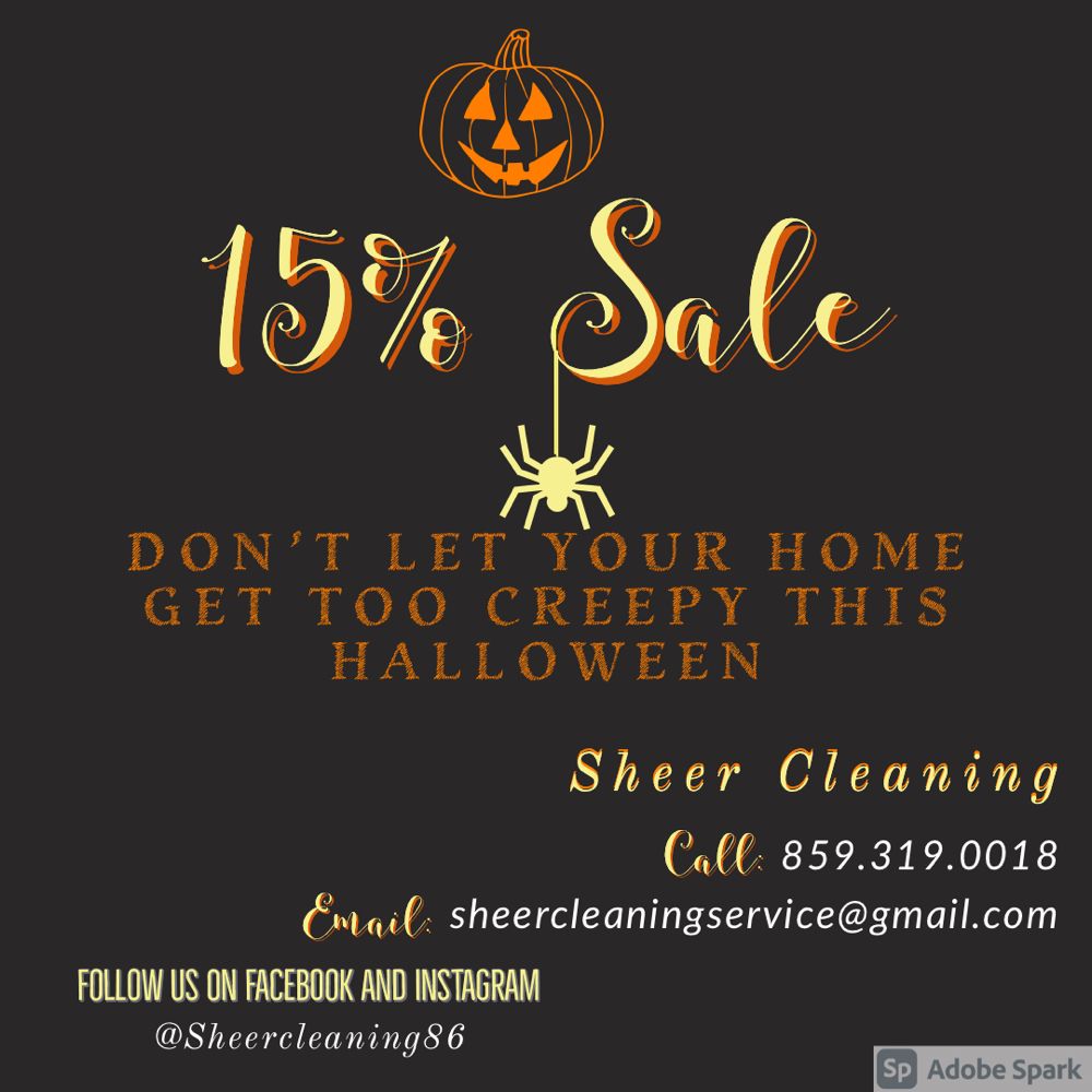 SHEER CLEANING Updated June 2024 Danville, Kentucky Home Cleaning