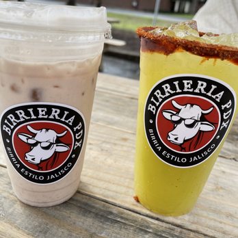 Birrieria PDX Beaverton - Horchata and Piña agua fresca - Mexican Near Me - Beaverton, Oregon