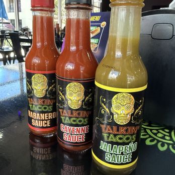 Talkin' Tacos Boynton Beach - Hot sauces - Tacos Near Me - Boynton Beach, Florida Talkin' Tacos Boynton Beach - Hot sauces - Tacos Near Me - Boynton Beach, Florida