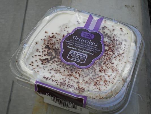 Photo of Fresh & Easy Neighborhood Market - San Francisco, CA, US. My $2.99 slice of Tiramisu