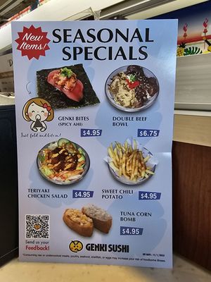 Menu photo 5 Genki Sushi Kapolei, HI