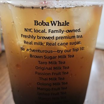 Boba Whale Hunter - Bubble Tea Near Me - New York, New York