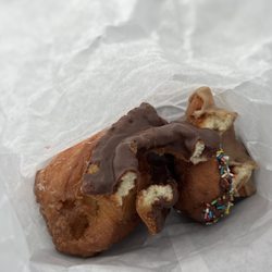 Old fashioned chocolate donut
