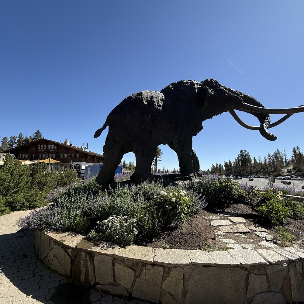 Devil's Postpile National Monument - Notice the mammoth statue for the shuttle bus location - Landmarks & Historical Buildings Near Me - Mammoth Lakes, California Devil's Postpile National Monument - Notice the mammoth statue for the shuttle bus location - Landmarks & Historical Buildings Near Me - Mammoth Lakes, California