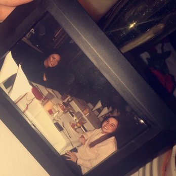 Prime 47- Indy's Steakhouse - The picture frame they gave us, along with our roses! :) - Steakhouses Near Me - Indianapolis, Indiana