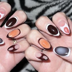 I Spa Lash Nail Lounge - Fall nail designs