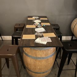 Frisby Cellars & Frisby Brewing - Space to enjoy the food, wine, beer, and to create our craft journals