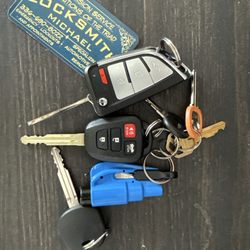 Precision Service Solutions Of The Triad Locksmith - 3 new keys, 2 with remote fob