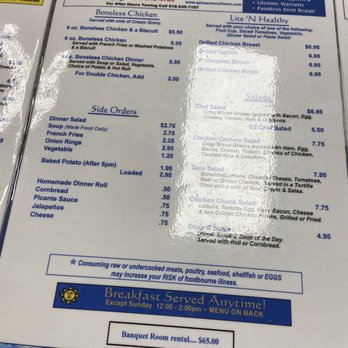 Crescent Cafe - Menu - Diners Near Me - Sand Springs, Oklahoma