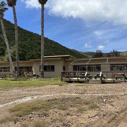Camp Cherry Valley - Parade grounds and the dining hall