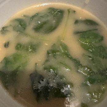 AV Sushi & More - chicken ramen broth before adding toppings (has spinach and fishcake) - Sushi Bars Near Me - Palmdale, California AV Sushi & More - chicken ramen broth before adding toppings (has spinach and fishcake) - Sushi Bars Near Me - Palmdale, California
