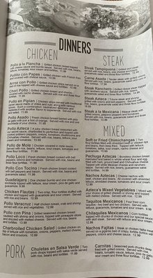 Menu photo 7 Los Aztecas II Galena, IL