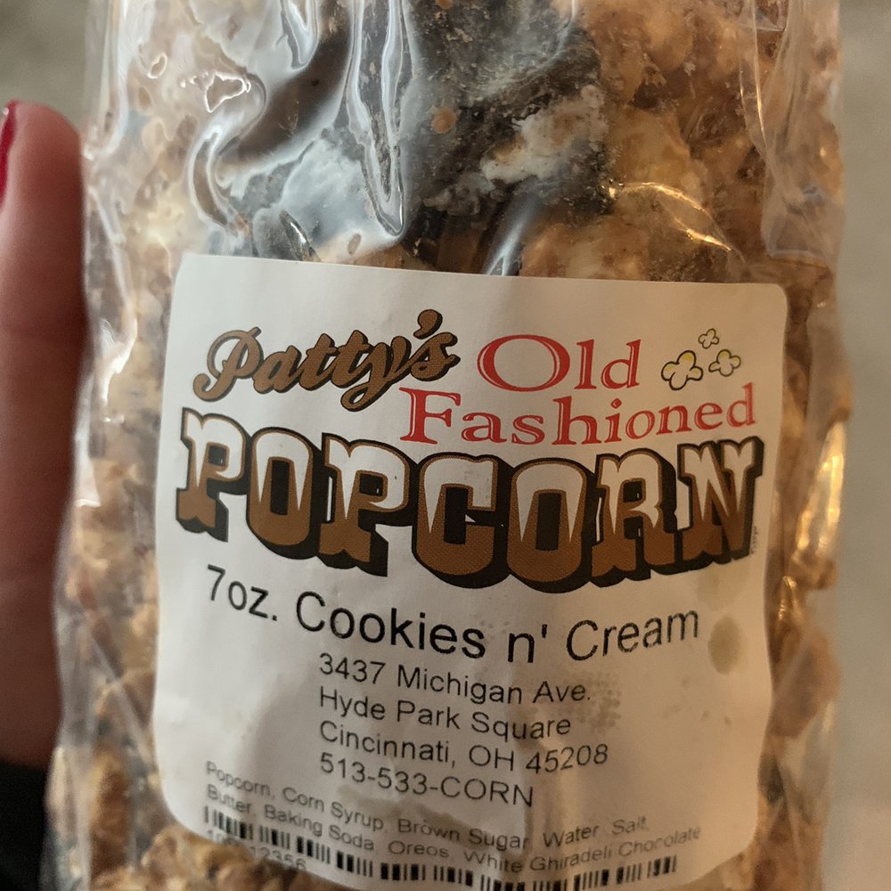 My 7 oz. Cookies and Cream Popcorn. Can't wait til my diet is over so I can dig in! My 7 oz. Cookies and Cream Popcorn. Can't wait til my diet is over so I can dig in!