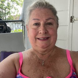 Enjoying getting a little sun kissed today. No make up day.