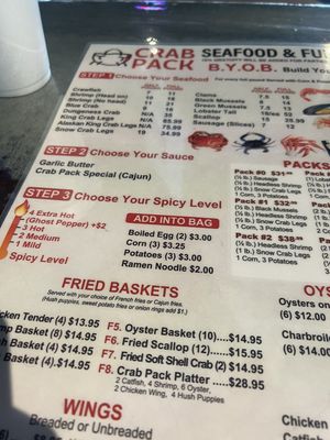 Menu photo 2 Crab Pack Fort Worth, TX Menu photo 2 Crab Pack Fort Worth, TX
