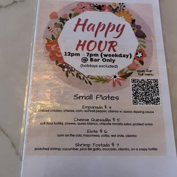 Carla - Happy hour menu - Food - New American Near Me - New York, New York Carla - Happy hour menu - Food - New American Near Me - New York, New York