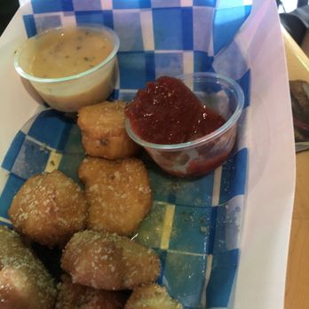 Choo Choo Bar & Grill - Included when ordering a pizza...Garlic parm & butter bites....already ate half Delicious!! - Bars Near Me - Superior, Wisconsin Choo Choo Bar & Grill - Included when ordering a pizza...Garlic parm & butter bites....already ate half Delicious!! - Bars Near Me - Superior, Wisconsin