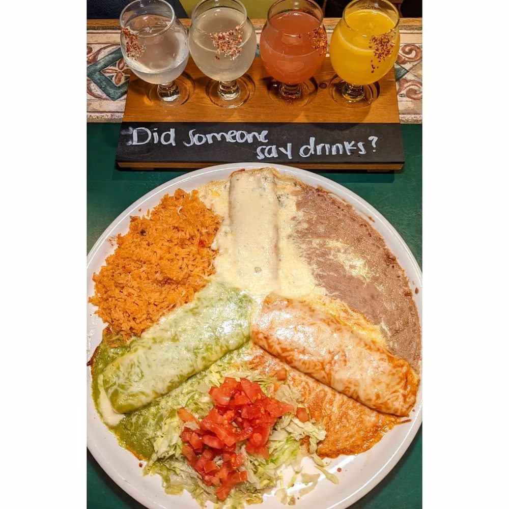 3 Margaritas - Broomfield - Enchiladas Divorciadas with Margarita Flight - Mexican Near Me - Broomfield, Colorado 3 Margaritas - Broomfield - Enchiladas Divorciadas with Margarita Flight - Mexican Near Me - Broomfield, Colorado