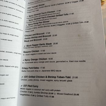 Wasabi - Menu - Sushi Bars Near Me - Ames, Iowa