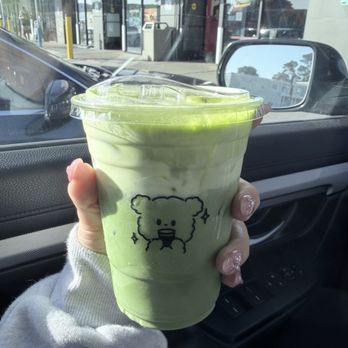 Jade & Java Cafe - Crème brûlée matcha latte - Coffee & Tea Near Me - San Francisco, California