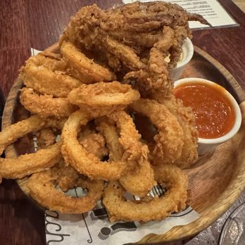 Happy Wine in the Grove - Crispy calamari (tapas) - Tapas Bars Near Me - Miami, Florida Happy Wine in the Grove - Crispy calamari (tapas) - Tapas Bars Near Me - Miami, Florida