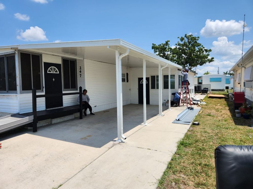 Slide of Design Aluminum Patio