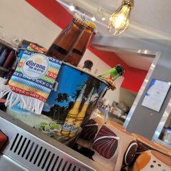 El Mexican Restaurant - Cervesa & some beautiful mugs.
