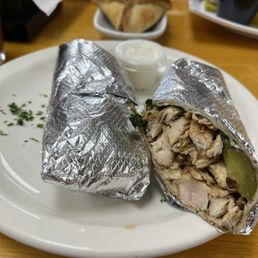 Chicken Shawarma Wrap Chicken Shawarma Wrap