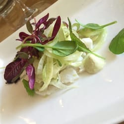 E. Ekblom - Pike ceviche with spruce bud mayonnaise.
