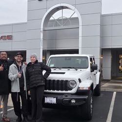 Stockton Dodge Chrysler Jeep Ram - Picture of us and are awesome salesman Michle boxer