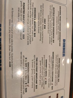 Menu photo 5 The Post Colorado - Rosedale Denver, CO
