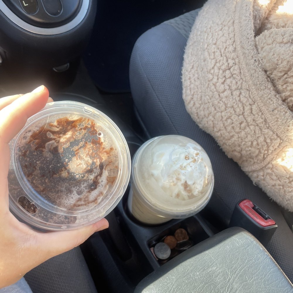 Starbucks - given a sip lid and dome lid when all should literally have whip cream and a dome lid. - Coffee & Tea Near Me - Muncie, Indiana Starbucks - given a sip lid and dome lid when all should literally have whip cream and a dome lid. - Coffee & Tea Near Me - Muncie, Indiana