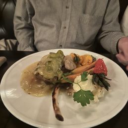 Veal Chop special. Expensive but very good!
