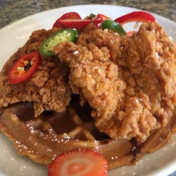 Lucille's - Brined Chicken & Waffle - New American Near Me - Houston, Texas Lucille's - Brined Chicken & Waffle - New American Near Me - Houston, Texas