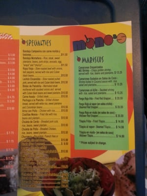 Menu photo 4 Mono's Colombian Restaurant Houston, TX Menu photo 4 Mono's Colombian Restaurant Houston, TX