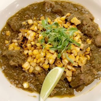 SAUSAL - Pork Chili Verde w Sweet Corn Elote - Mexican Near Me - El Segundo, California SAUSAL - Pork Chili Verde w Sweet Corn Elote - Mexican Near Me - El Segundo, California