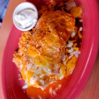 El Portal - Chicken fajita burrito - Mexican Near Me - Pasadena, California