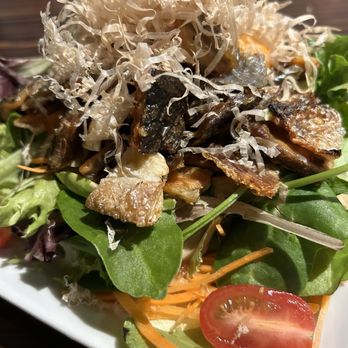 No 1 Kazoku - Salmon skin salad - Japanese Near Me - San Gabriel, California No 1 Kazoku - Salmon skin salad - Japanese Near Me - San Gabriel, California
