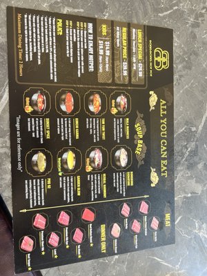 Menu photo 4 Bong Bong Hot Pot Aurora, CO
