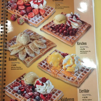 Eiscafé Firenze - Waffle and ice cream variety. - Ice Cream & Frozen Yogurt Near Me - Wuppertal, NW Eiscafé Firenze - Waffle and ice cream variety. - Ice Cream & Frozen Yogurt Near Me - Wuppertal, NW