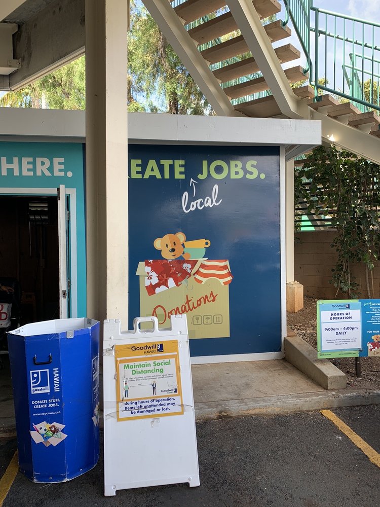 Is Goodwill Hawaii Accepting Donations at Thompson blog