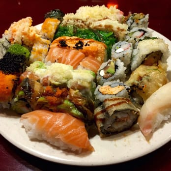 Hibachi China Buffet - Basically all of their sushi on one plate :) - Chinese Near Me - Cary, North Carolina Hibachi China Buffet - Basically all of their sushi on one plate :) - Chinese Near Me - Cary, North Carolina