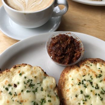 Morsel - Cheese biscuit with bacon jam. - Coffee & Tea Near Me - Seattle, Washington