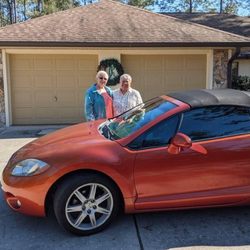 Van's Cars and Trucks - My retirement present to myself. Showing it off to a friend.