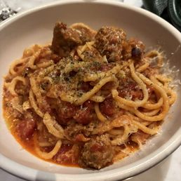 Crushed Meatball Ragu