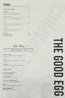 Menu photo 5 The Good Egg San Diego, CA Menu photo 5 The Good Egg San Diego, CA