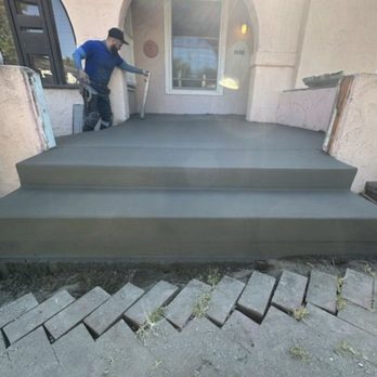 DM Renovation Brothers - Old porch demolished and brand new large porch created level with front door for wheelchair access - General Contractors Near Me - Tarzana, California DM Renovation Brothers - Old porch demolished and brand new large porch created level with front door for wheelchair access - General Contractors Near Me - Tarzana, California