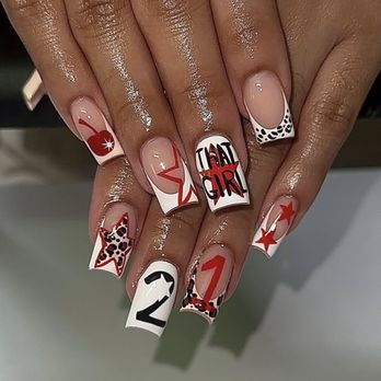 Wayside Nails - This is what I wanted. This is a basic hand painted artwork. - Nail Salons Near Me - Houston, Texas Wayside Nails - This is what I wanted. This is a basic hand painted artwork. - Nail Salons Near Me - Houston, Texas