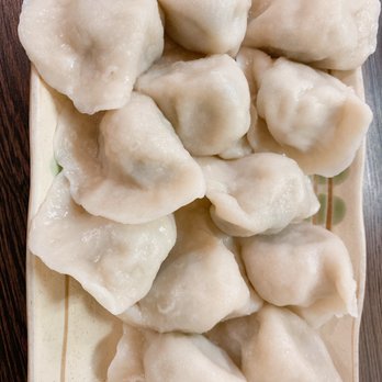 Dumpling Empire - Twelve Pork Dumpling with Green Chives - Dim Sum Near Me - South San Francisco, California Dumpling Empire - Twelve Pork Dumpling with Green Chives - Dim Sum Near Me - South San Francisco, California